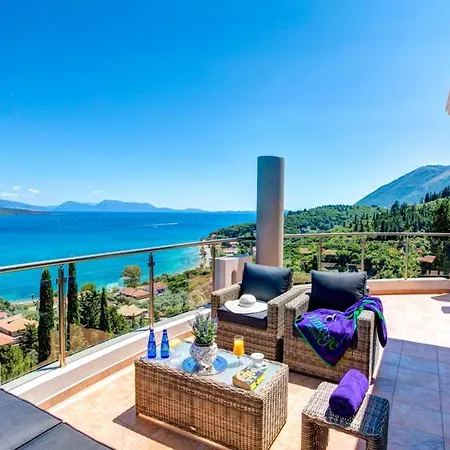 Villa Lygia Sleeps 6 Pool Air Con Wifi Lygia (Lefkada)